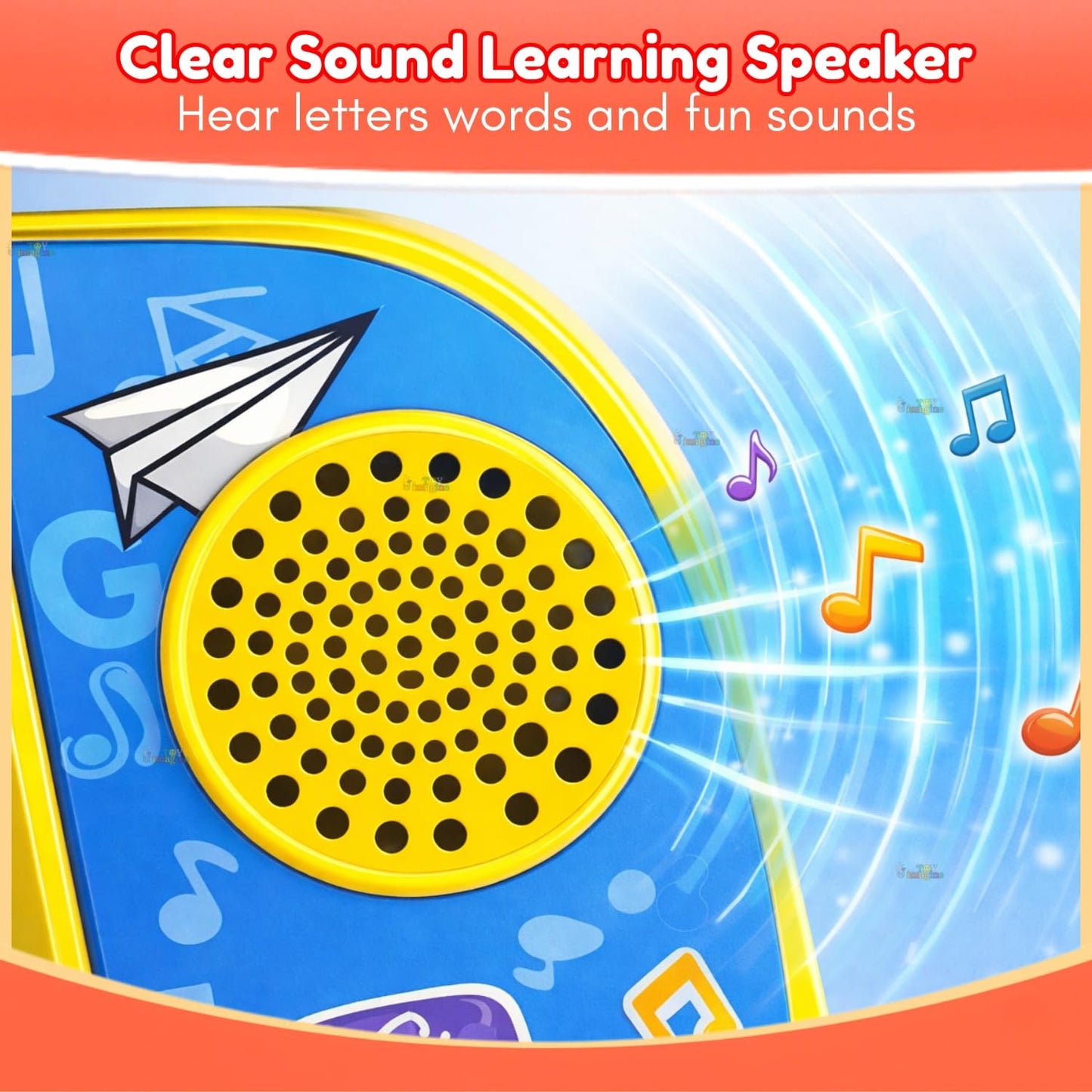 Toy Imagine Interactive Sound Book for Kids with Marker